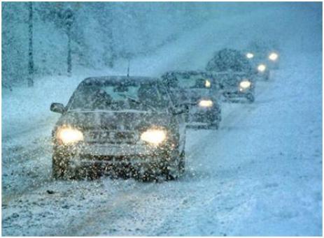 重要预警提示 - 雨雪+降温 冰雪路面开车切记控速、控距、少超车......_5