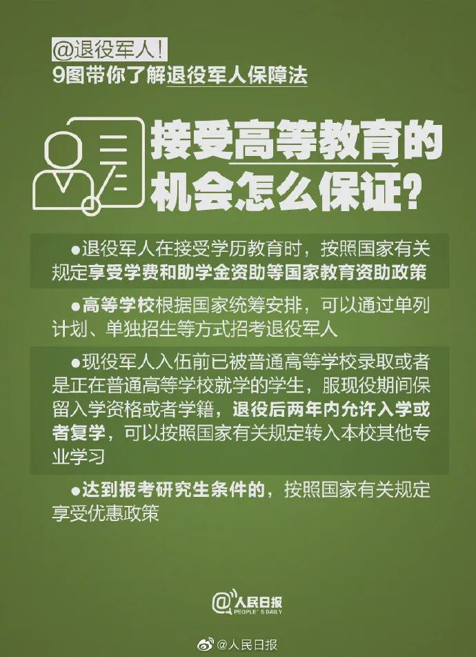 9个问题了解退役军人保障法