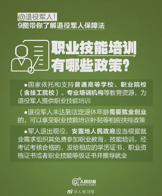 9个问题了解退役军人保障法