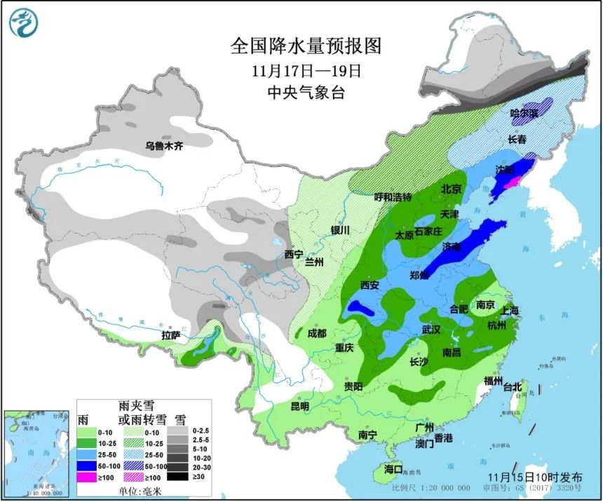 冷空气一轮接一轮!明天山东局地暴雨,济南中雨局地大雨